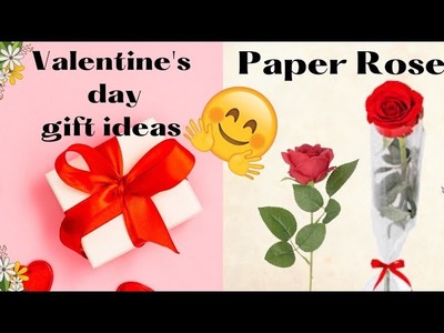 Beautiful paper flowers for Valentine's Day | DIY Valentine's Day gift ideas | Easy Paper Crafts