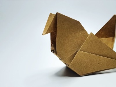 Bird. Origami. Paper Crafts