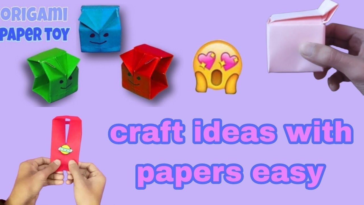 Crafts ideas with papers