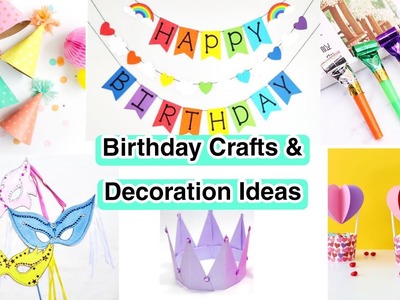 DIY Birthday Party Crafts | Birthday Party Crafts Decoration Ideas With Paper 2023 #birthdaycraft