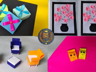 DIY crafts for kids | Origami paper craft videos | New Craft ideas for kids | Bs Crafts