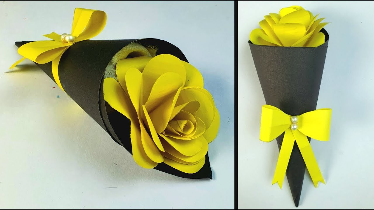 DIY Flower BOUTIQUE | Valentine's Day Gift idea | Flower Boutique idea | Easy Paper Flower Boutique