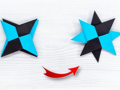DIY Folding Shuriken: How to Make a Paper Ninja Throwing Star