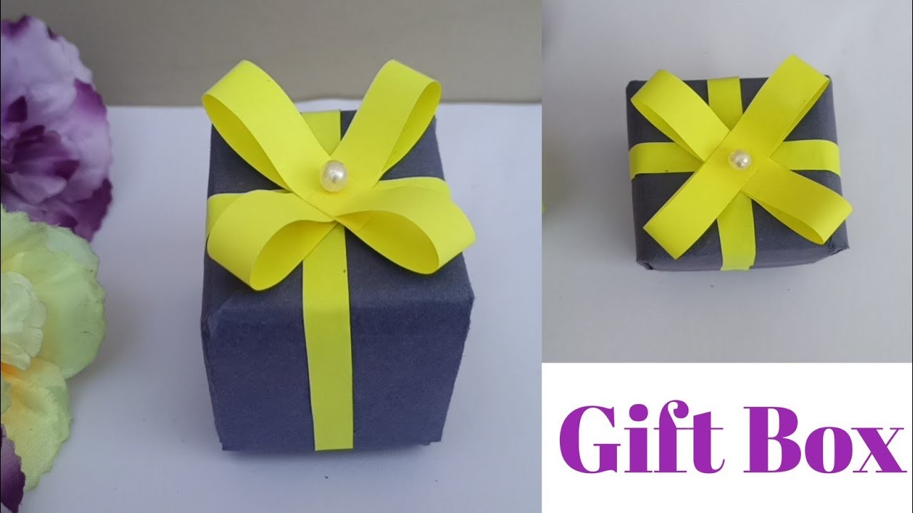Diy Gift Box | Mini Box | How to make a gift box | Paper Craft Ideas | Valentine's Day Craft | diy
