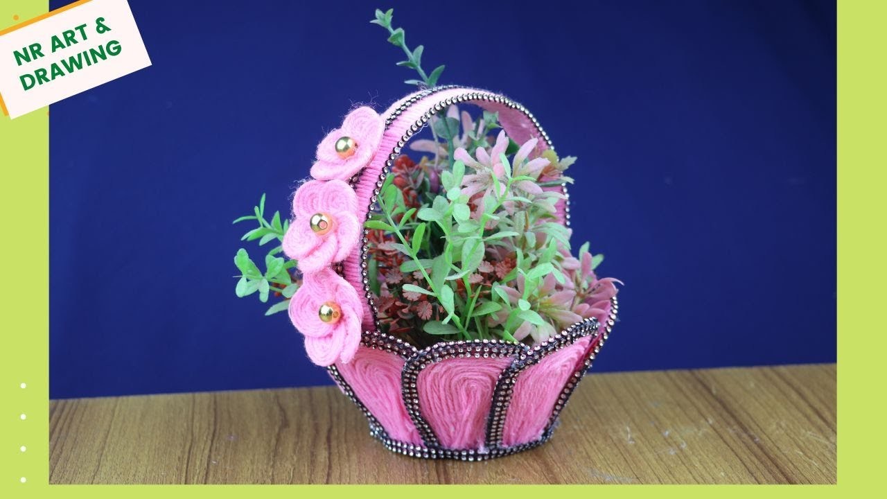 DIY Homemade Gift Basket Making Idea - Best Reuse Ideas - Best out of waste