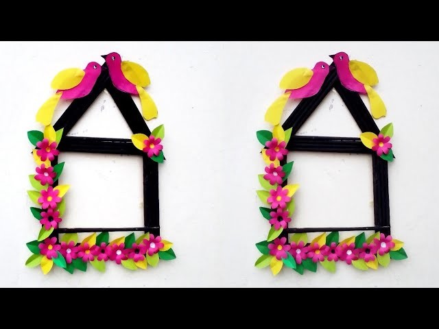 Diya | Wall Hanging Idea on Waste Paper | Waste Paper Crafts