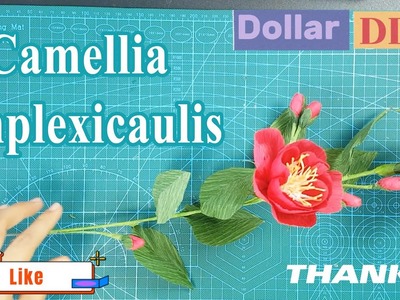 Dollar - DIY | instructions for making auspicious flowers with paper -new ideas in early spring 2023