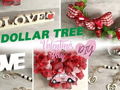 Easy Dollar Tree VALENTINE'S DAY 2023 DIY's | Dollar Tree Valentines 2023 | Valentines DIY & Decor ????