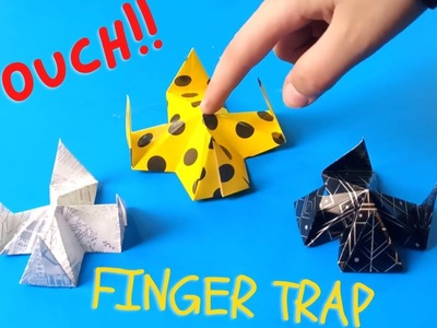Finger trap | paper origami fidget toy | #youtube #aidiycrafts #diy