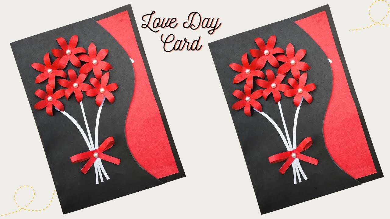 Greetings Card | Love day special | DIY Love Card | @2FCrafts