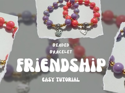 How to make DIY Beaded Friendship Bracelet II Coookie_Ash