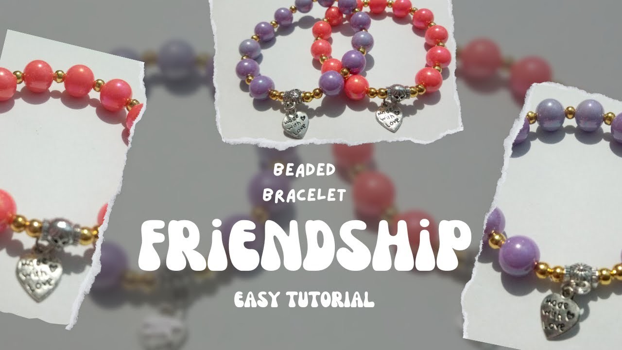 How to make DIY Beaded Friendship Bracelet II Coookie_Ash