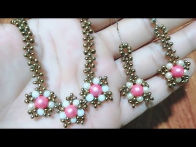 How to make necklace|necklace tutorial beads|necklace tutorial youtube|necklace| beaded necklace|