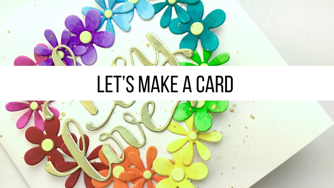 Let's Make A Card - Valentines Card