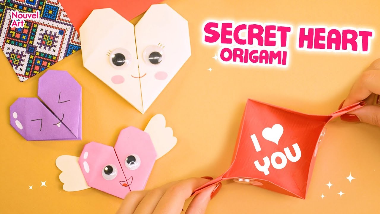 Origami Paper Heart | DIY Valentine's Day Ideas