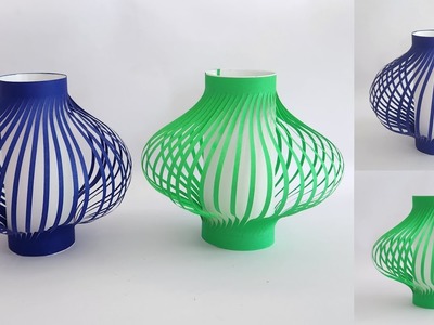 Paper Lantern.Lamp DIY | Easy Lantern Crafts for Festivals | How to make Aakash Kandil.Lantern.Lamp
