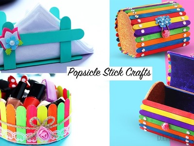 Popsicle Stick Crafts | DIY Popsicle Stick Crafts | Craft Ideas