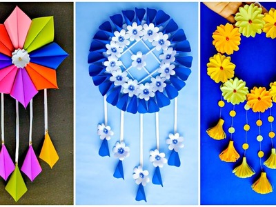 Simple and Beautiful Paper Wall Hangings - Paper Craft - Multiple DIY Wall Hanging - Home Decor