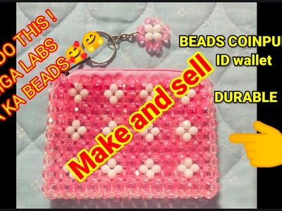 TRENDING WALLET.HOW TO MAKE THIS VERY NICE AND DURABLE BEADS ID WALLET.EASY DIY BEADS TUTORIAL